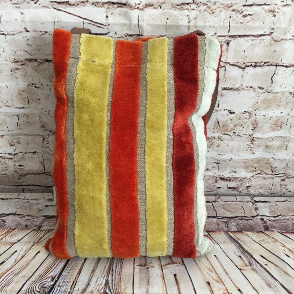 Daf Design Vertical Multi-Color Striped Tote - image 5